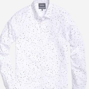 Large slim fit bonobos button down shirt